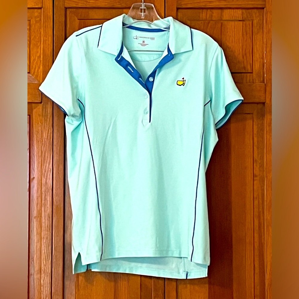 Augusta National Master’s Magnolia Lane Tech Women’s quick dry polo size Medium.